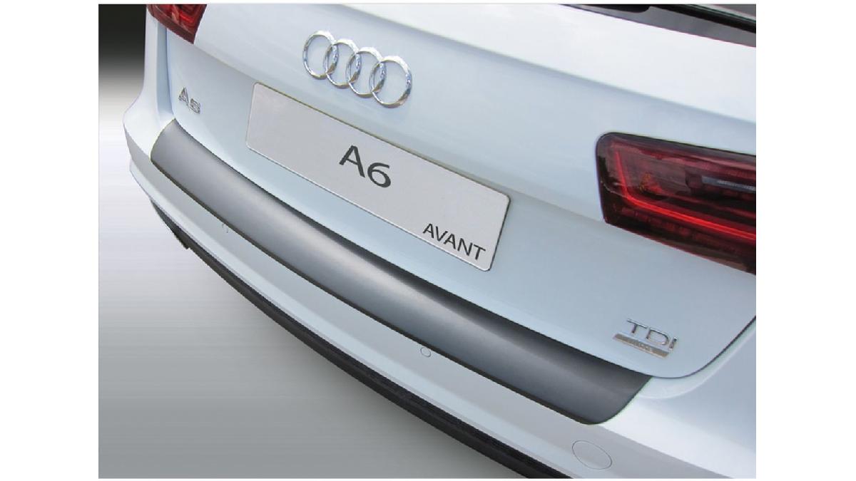 Protection+de+seuil+arri%C3%A8re+%28ABS%29+sur+mesure+pour+Audi+A6+Avant+9%2F2014-8%2F2018+%28excl.+Allroad%2FS6%2FRS6%29+Noir